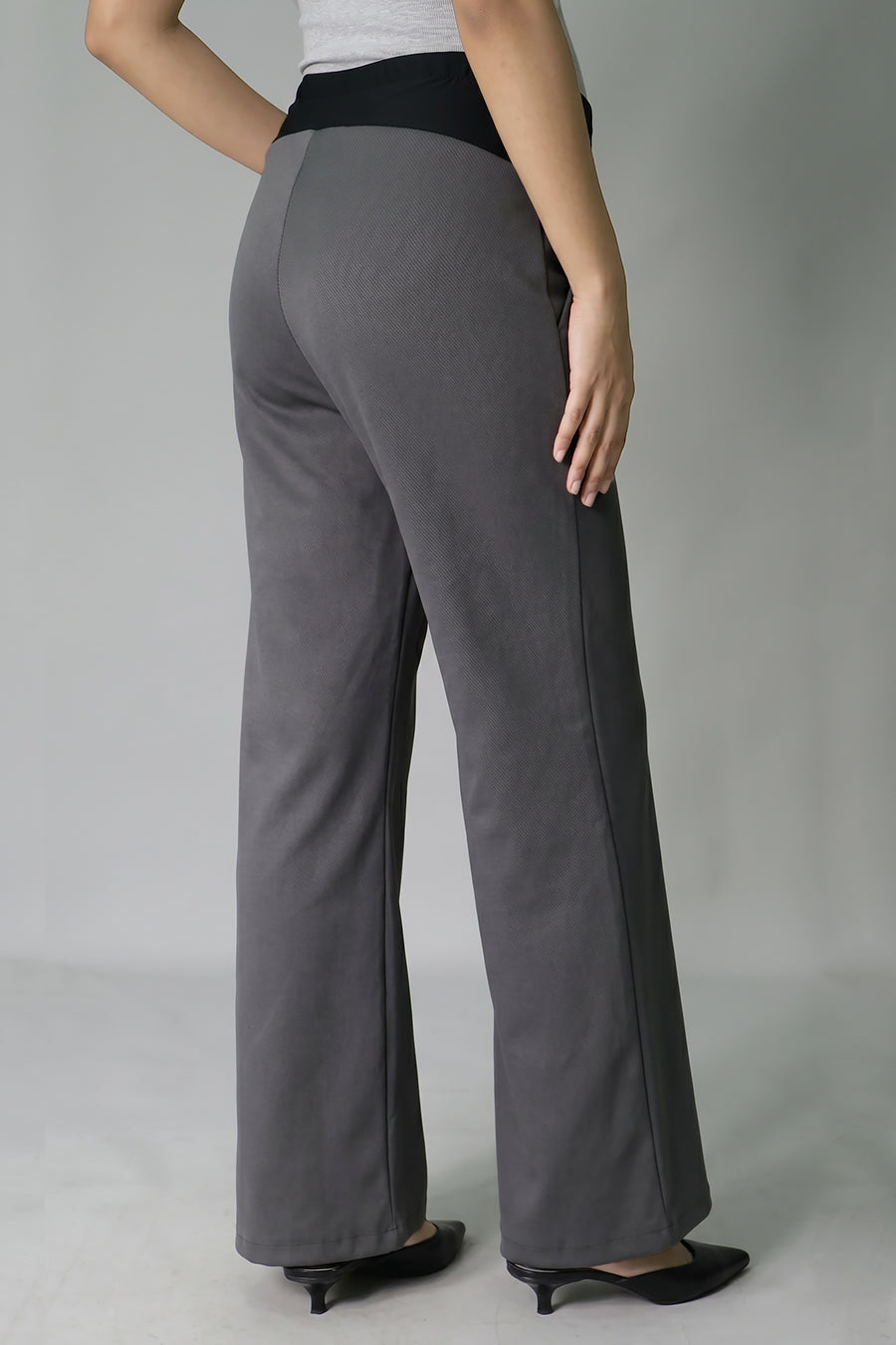 Wide Leg Maternity Jogger Pants