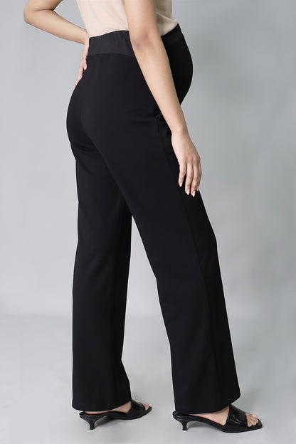 Wide Leg Maternity Jogger Pants