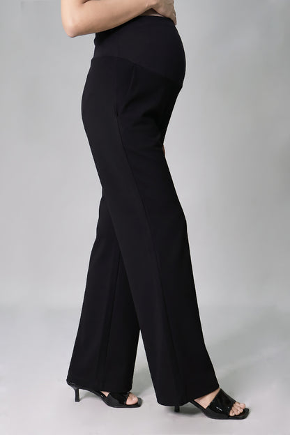 Wide Leg Maternity Jogger Pants