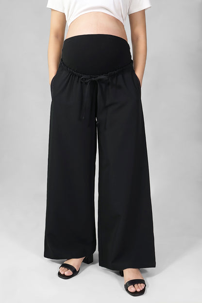 Wide Leg Maternity Work Pants