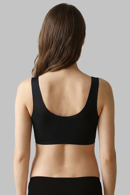 Antibacterial Front Fastening Seamless Bra