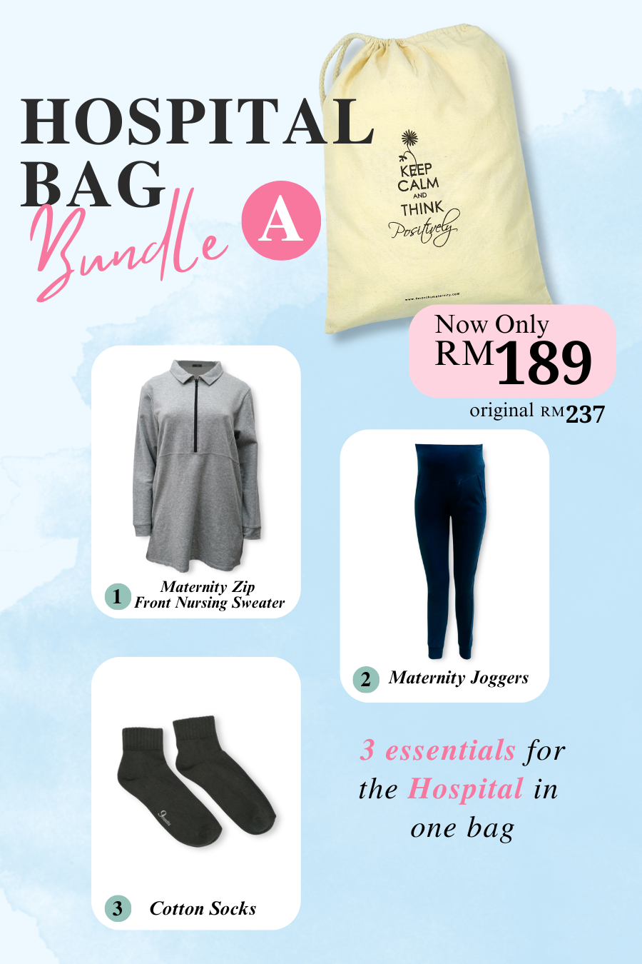 Hospital Bag Bundle A