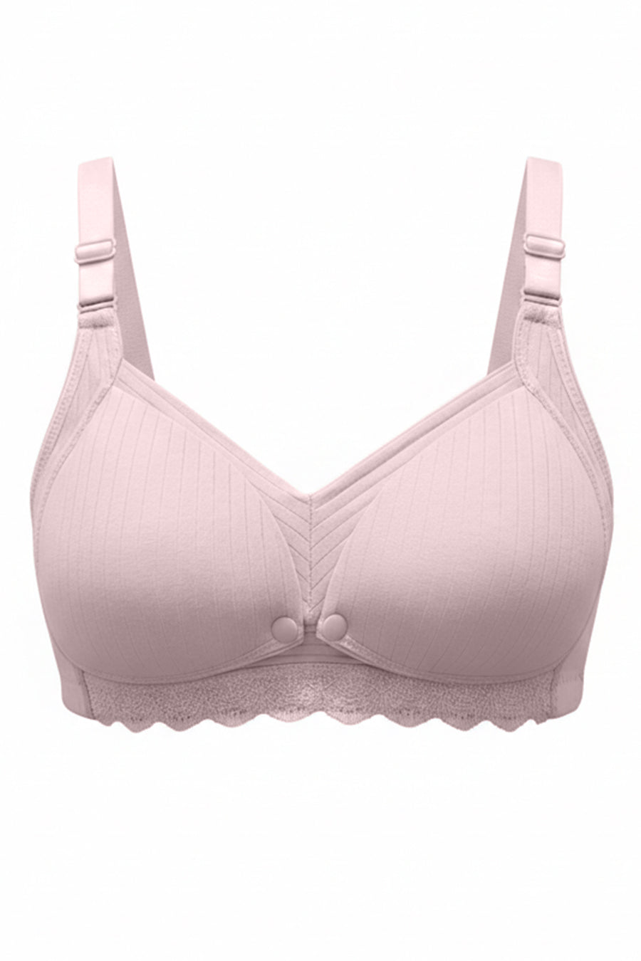 Front Snap Wirefree Nursing Bra