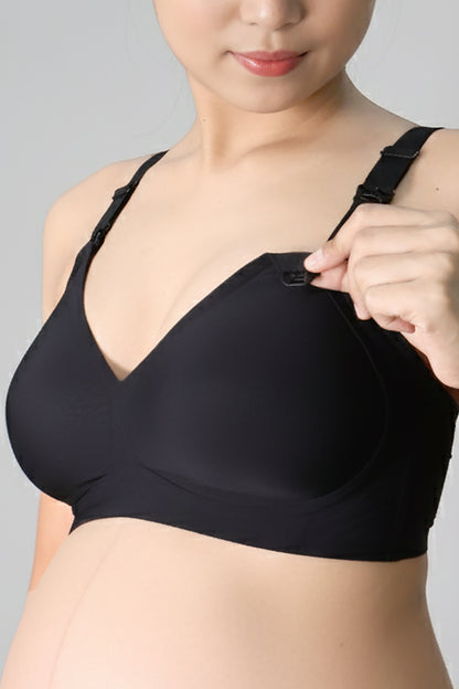Antibacterial Silky Seamless Nursing Bra