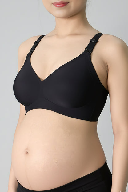 Antibacterial Silky Seamless Nursing Bra