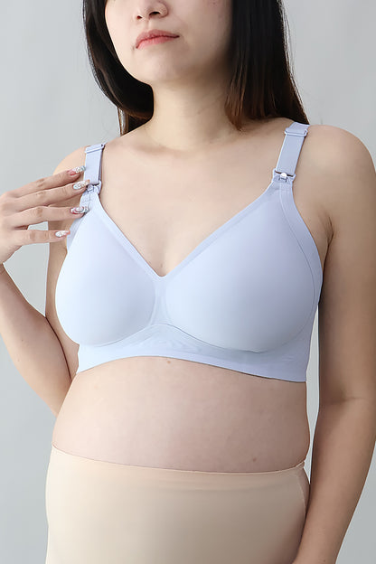 Antibacterial Silky Seamless Nursing Bra