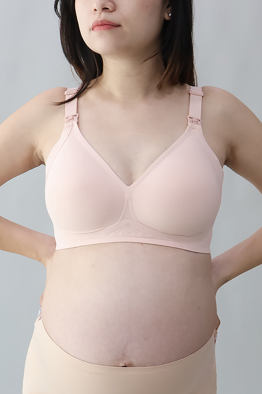 Antibacterial Silky Seamless Nursing Bra