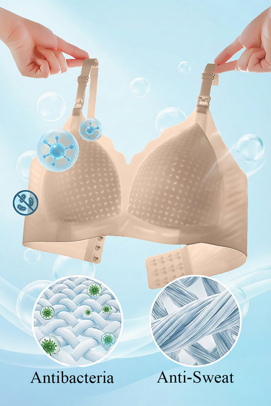 Antibacterial CoolFit Nursing Bra