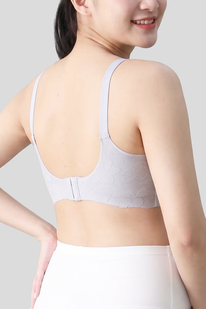 Antibacterial Lace Nursing Bra