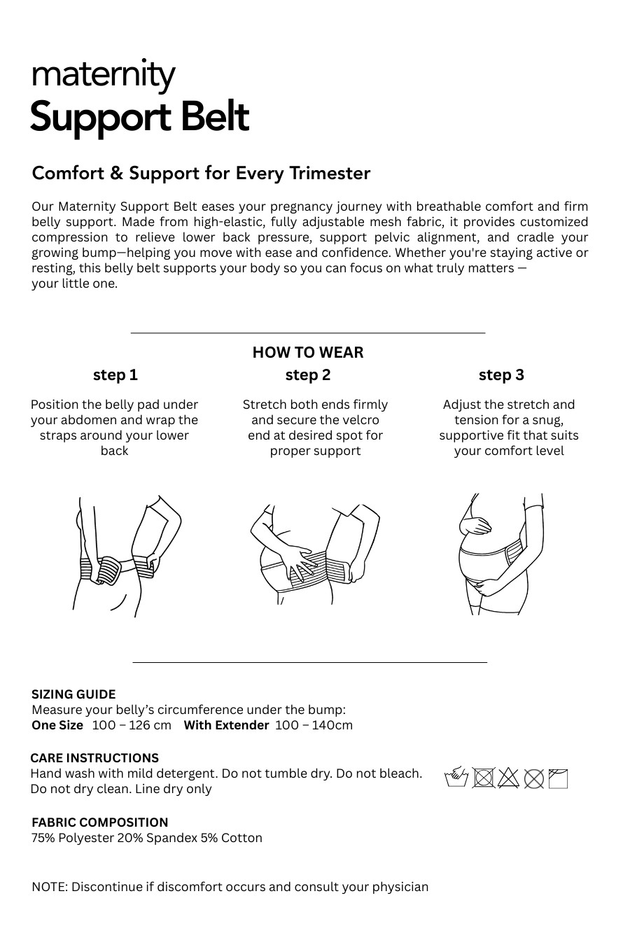 Maternity Support Belt