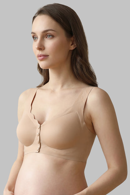 Antibacterial Front Fastening Seamless Bra
