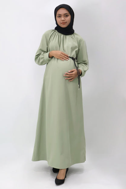 Belted Maxi Dress