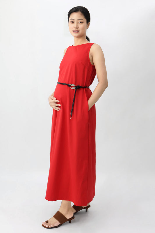 Sleeveless Swing Maxi Dress
