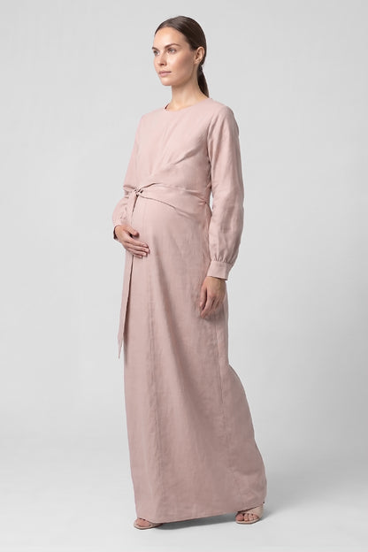 Sash Tie Wrap Maxi Dress