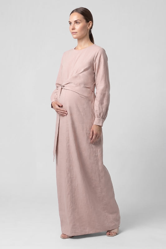 Sash Tie Wrap Maxi Dress