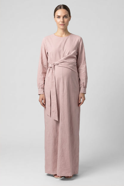 Sash Tie Wrap Maxi Dress