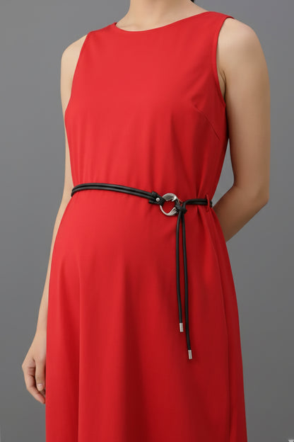 Sleeveless Swing Maxi Dress