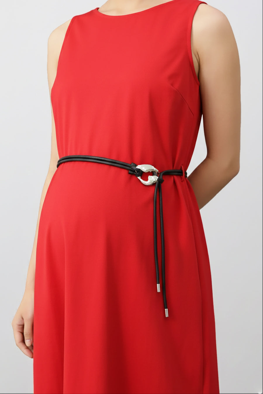 Sleeveless Swing Maxi Dress