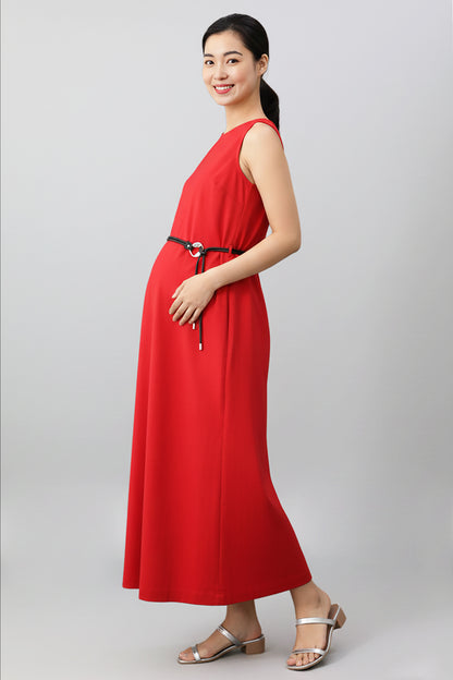 Sleeveless Swing Maxi Dress