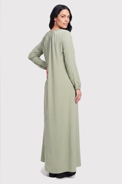 Belted Maxi Dress
