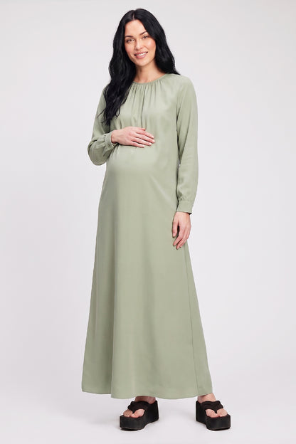 Belted Maxi Dress