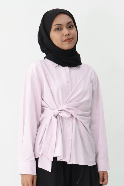 Long Sleeve Nursing Wrap Shirt