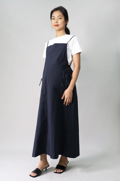 Midi Overall Dress