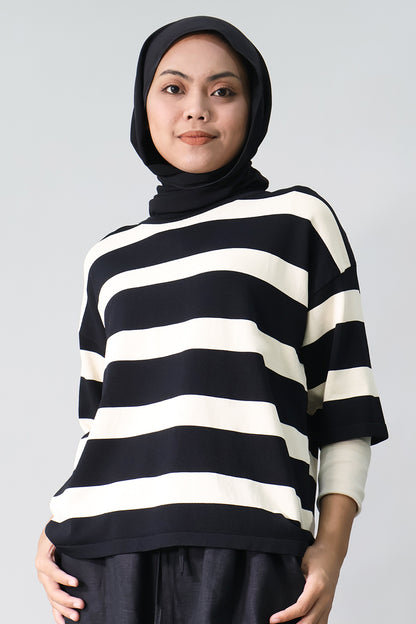 Striped Knit Top
