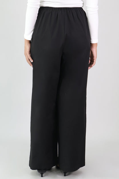 Drawstring Wide Leg Pants