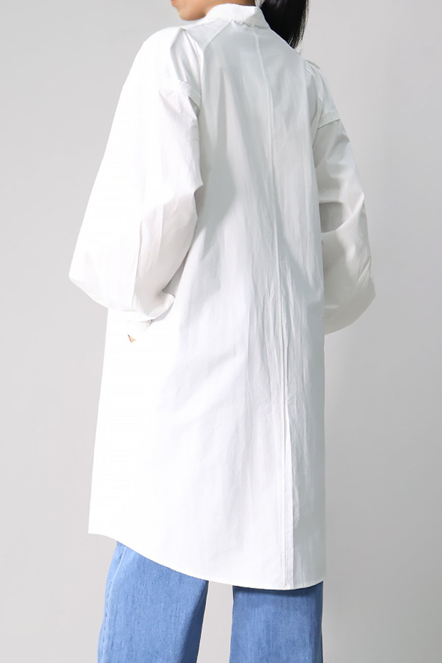 Maternity & Nursing Oversized Long Shirt