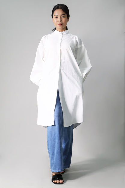 Maternity & Nursing Oversized Long Shirt