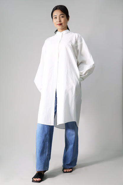 Maternity & Nursing Oversized Long Shirt