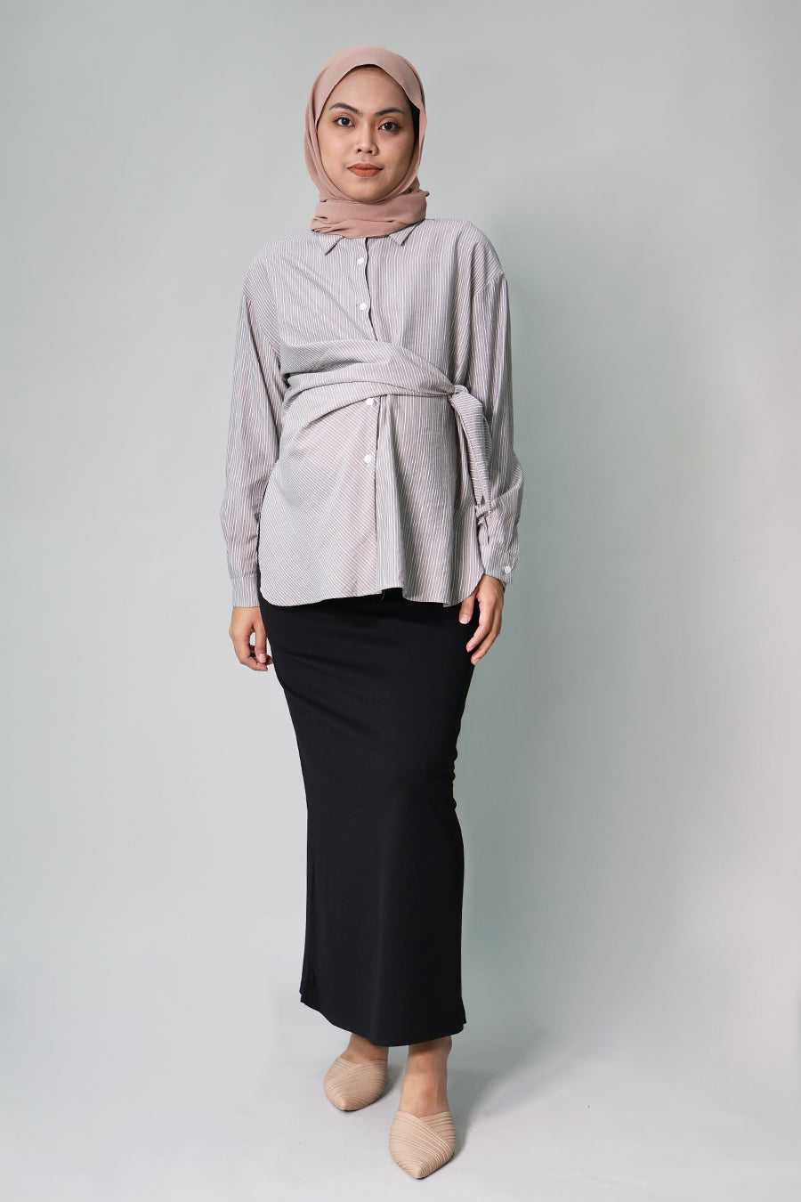 Wrap Style Maternity Nursing Blouse