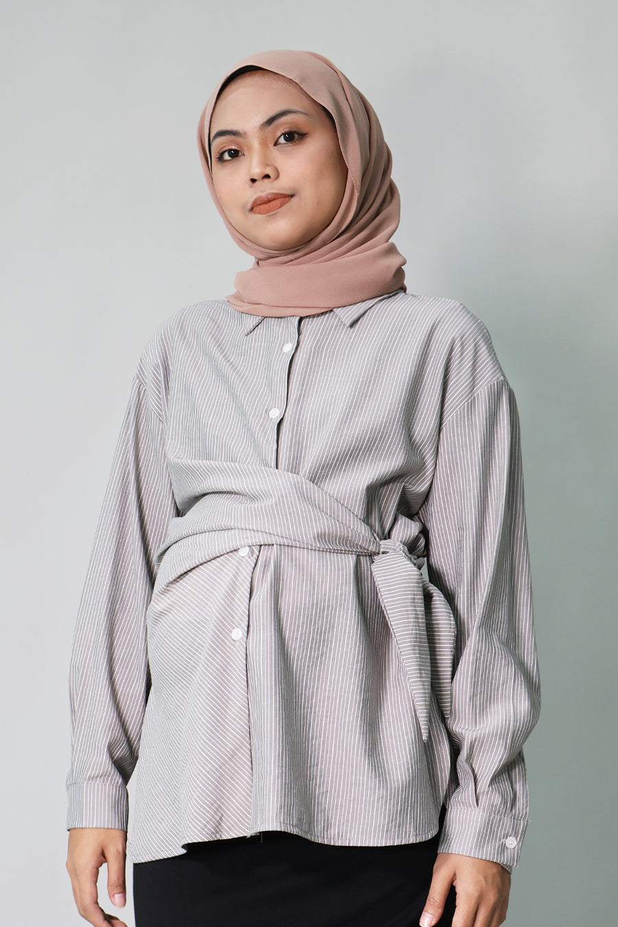 Wrap Style Maternity Nursing Blouse