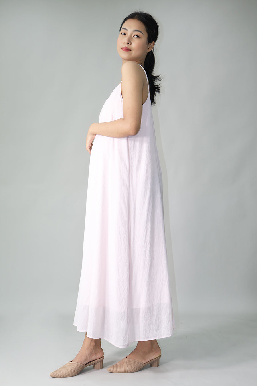 Spaghetti Strap Midi Dress