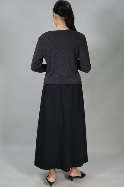 2 Piece Maternity Maxi Dress Set