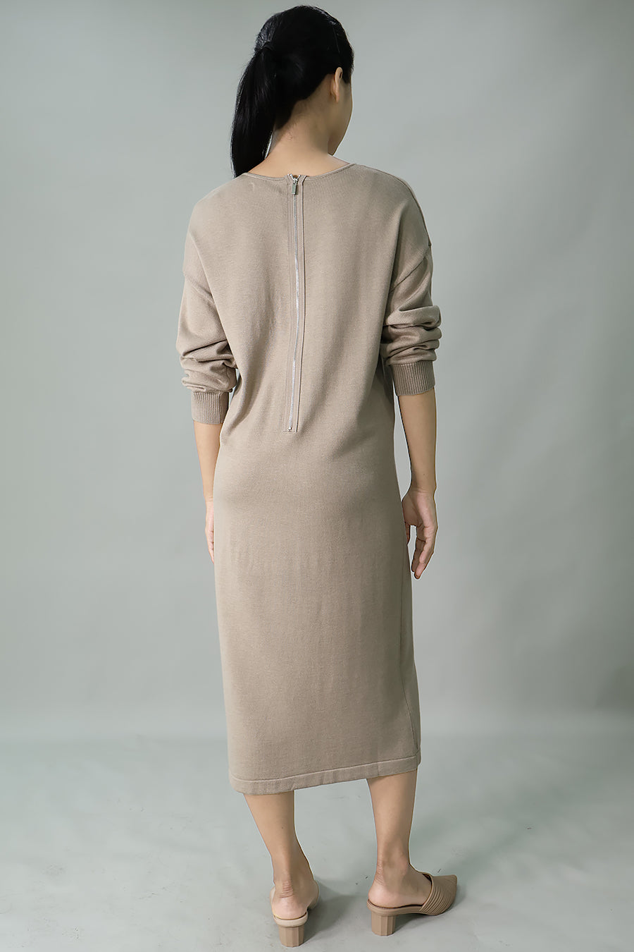 Maternity Midi Knit Dress