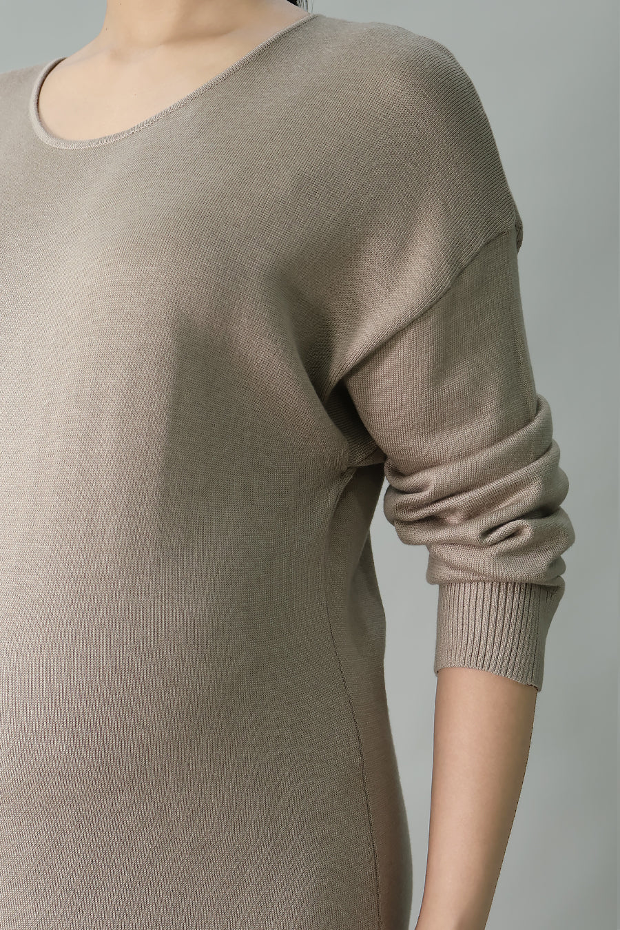 Maternity Midi Knit Dress