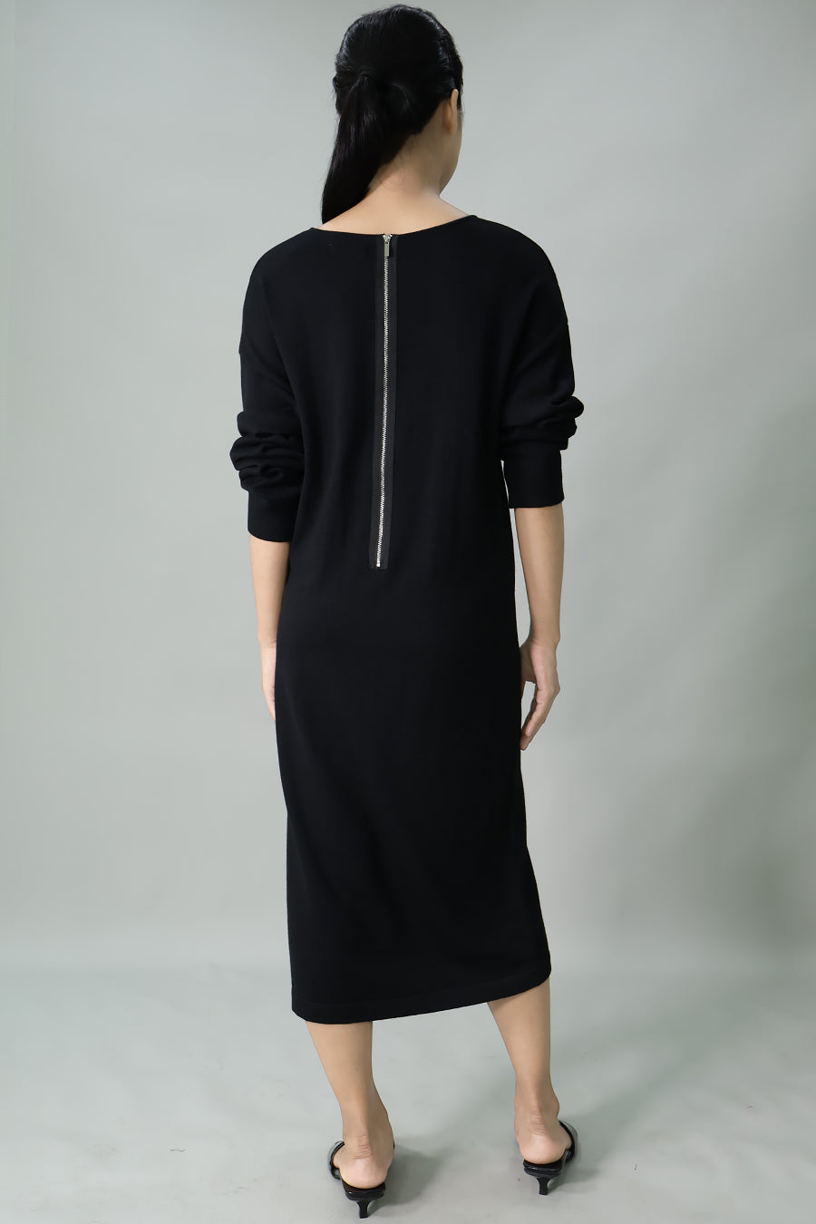 Maternity Midi Knit Dress