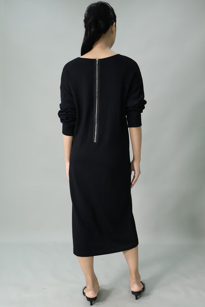 Maternity Midi Knit Dress