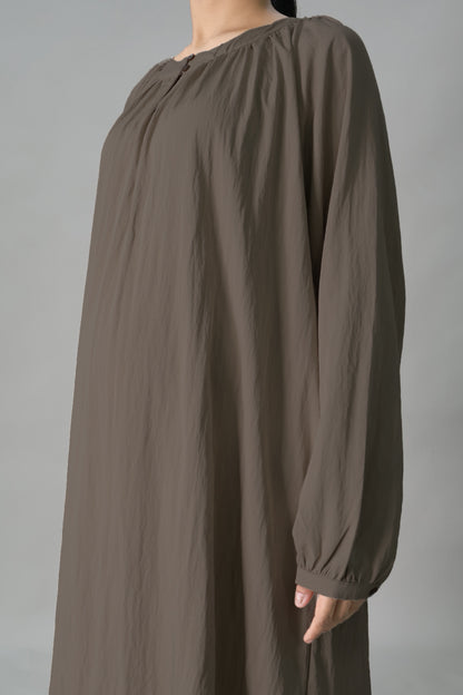 Relaxed Fit Maternity Long Dress