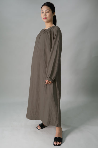 Relaxed Fit Maternity Long Dress