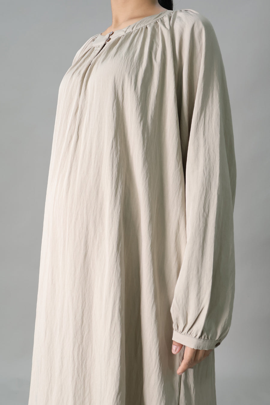 Relaxed Fit Maternity Long Dress