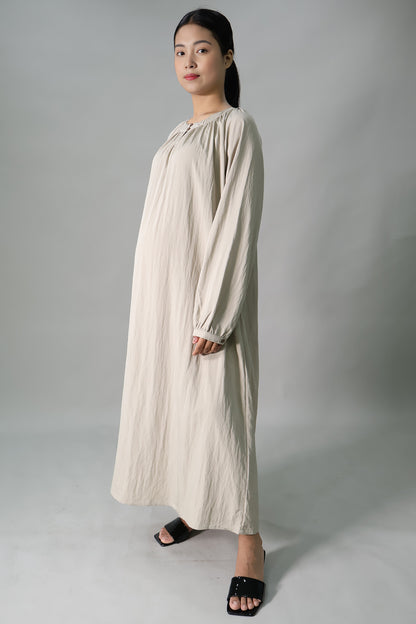 Relaxed Fit Maternity Long Dress