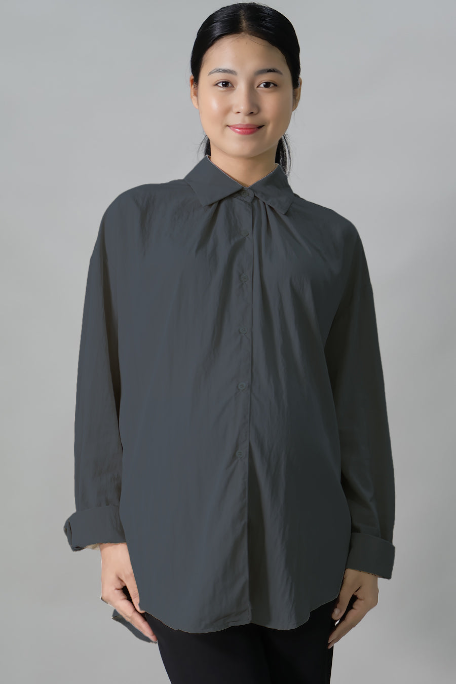 Long Sleeve Maternity & Nursing Shirt