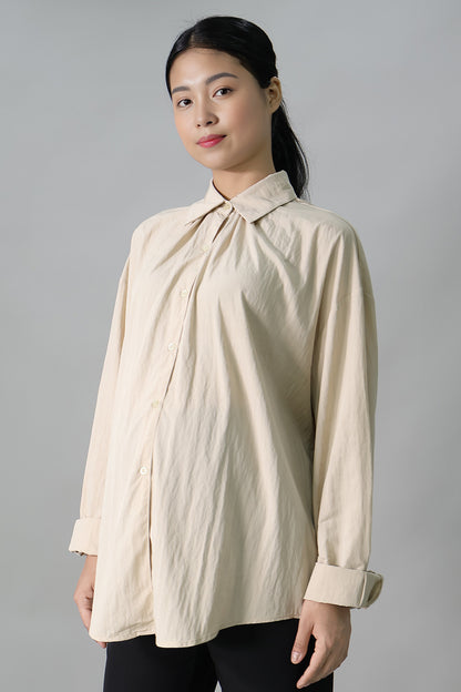 Long Sleeve Maternity & Nursing Shirt