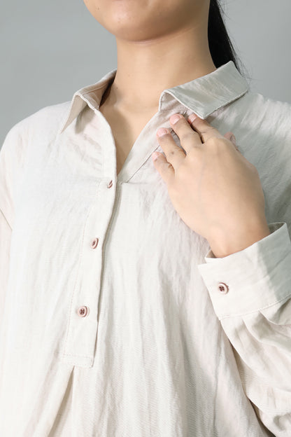 Long Sleeve Maternity & Nursing Shirt