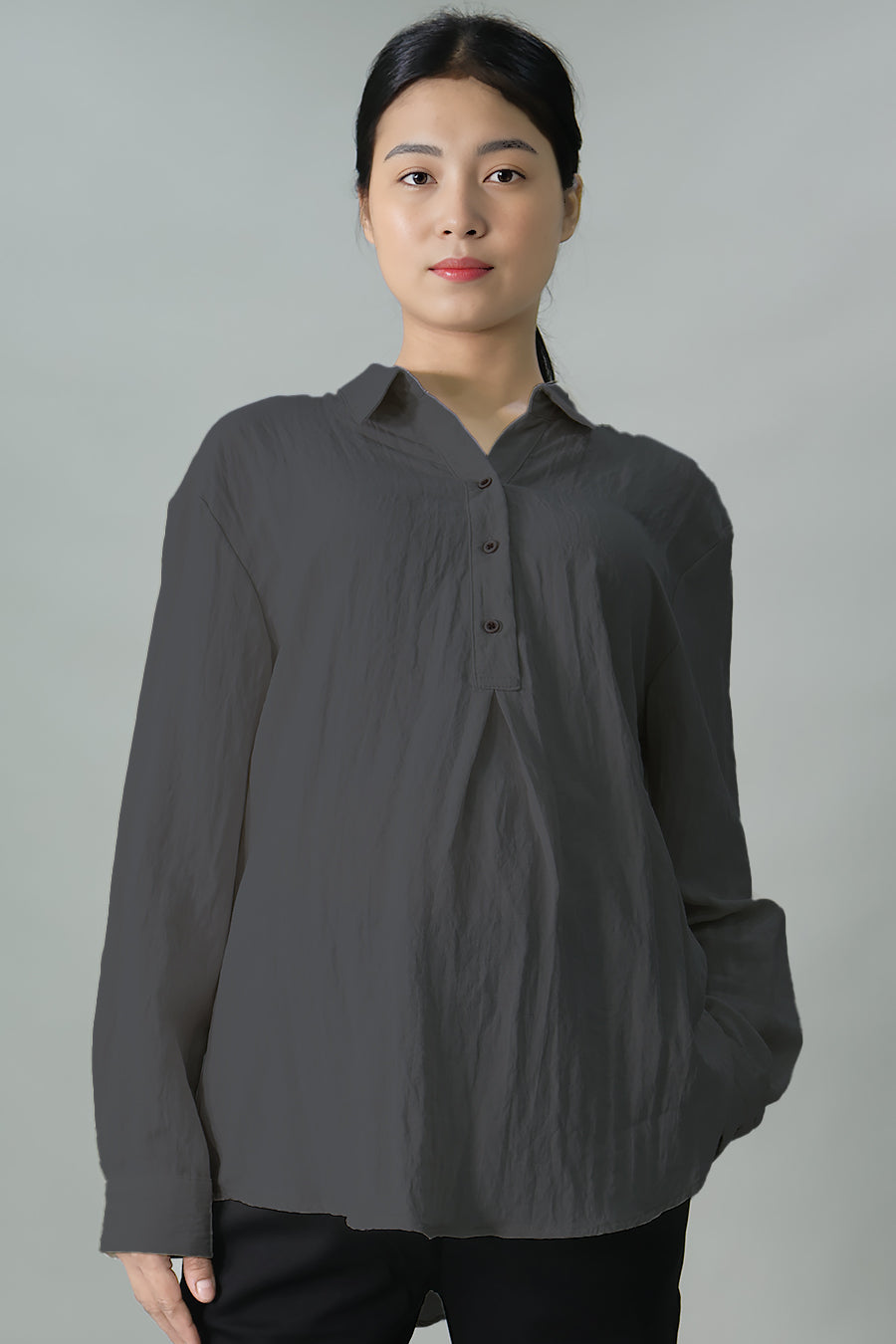 Long Sleeve Maternity & Nursing Shirt