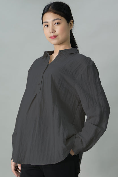 Long Sleeve Maternity & Nursing Shirt
