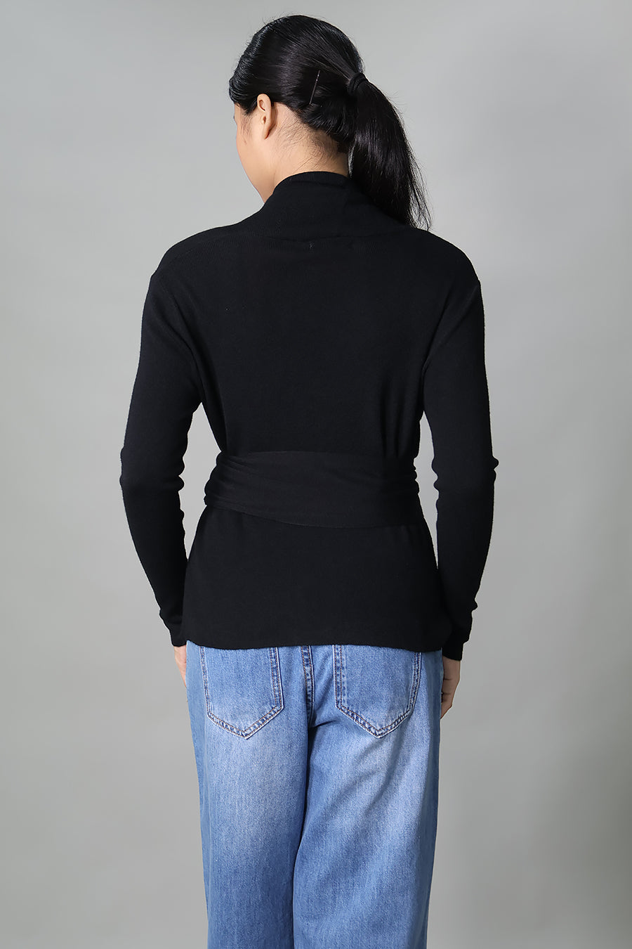 Maternity Wrap Knit Top